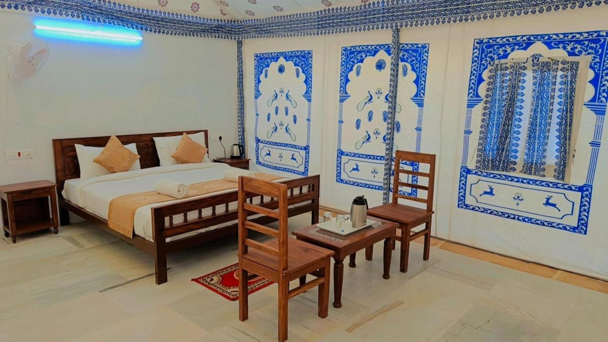 Jaisalmer Sand Dunes Luxury Camp And Resort ภายนอก รูปภาพ