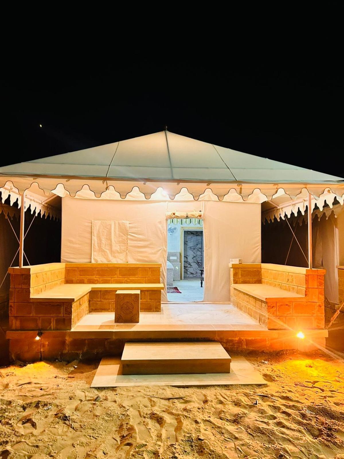 Jaisalmer Sand Dunes Luxury Camp And Resort ภายนอก รูปภาพ