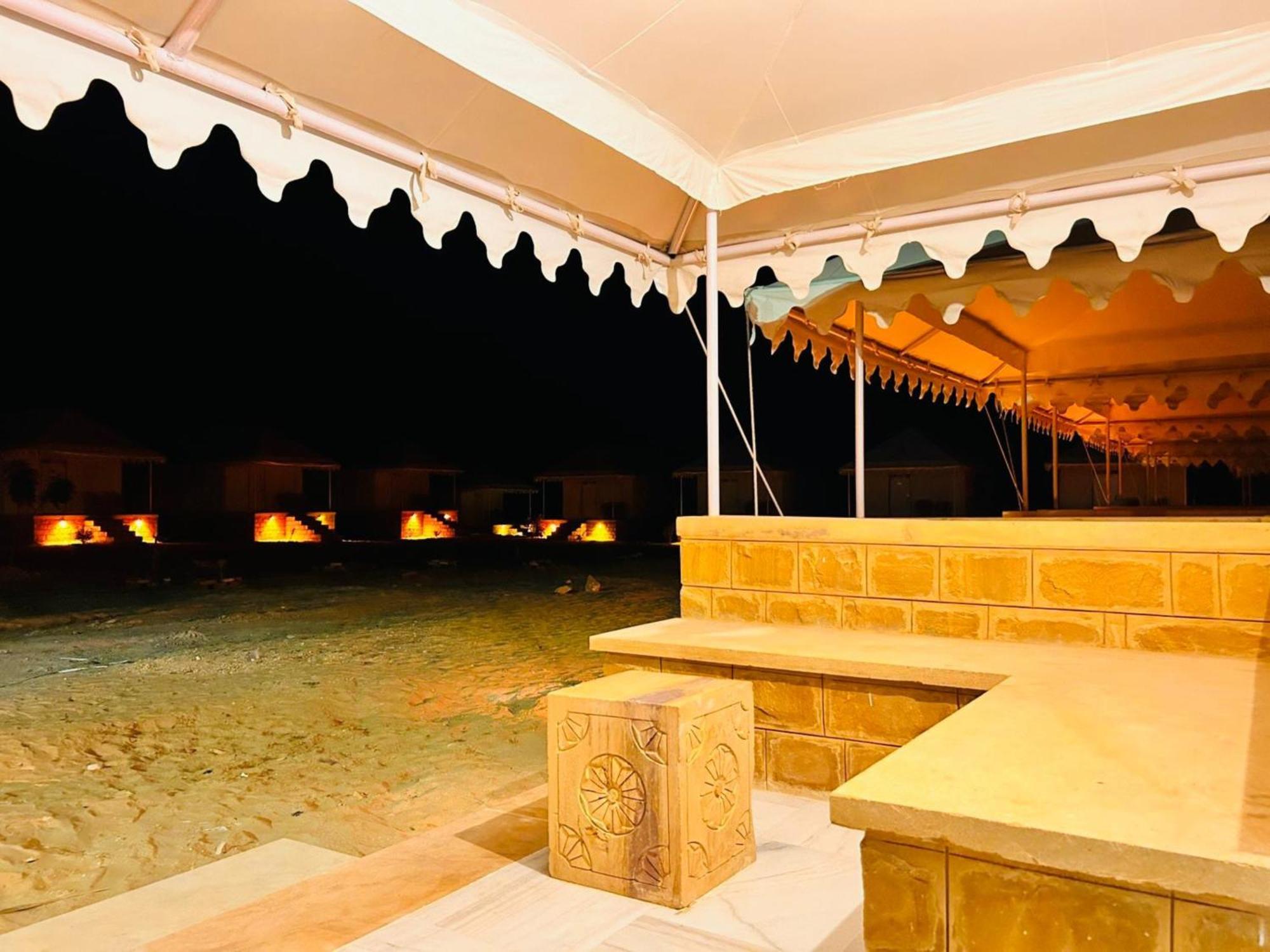Jaisalmer Sand Dunes Luxury Camp And Resort ภายนอก รูปภาพ