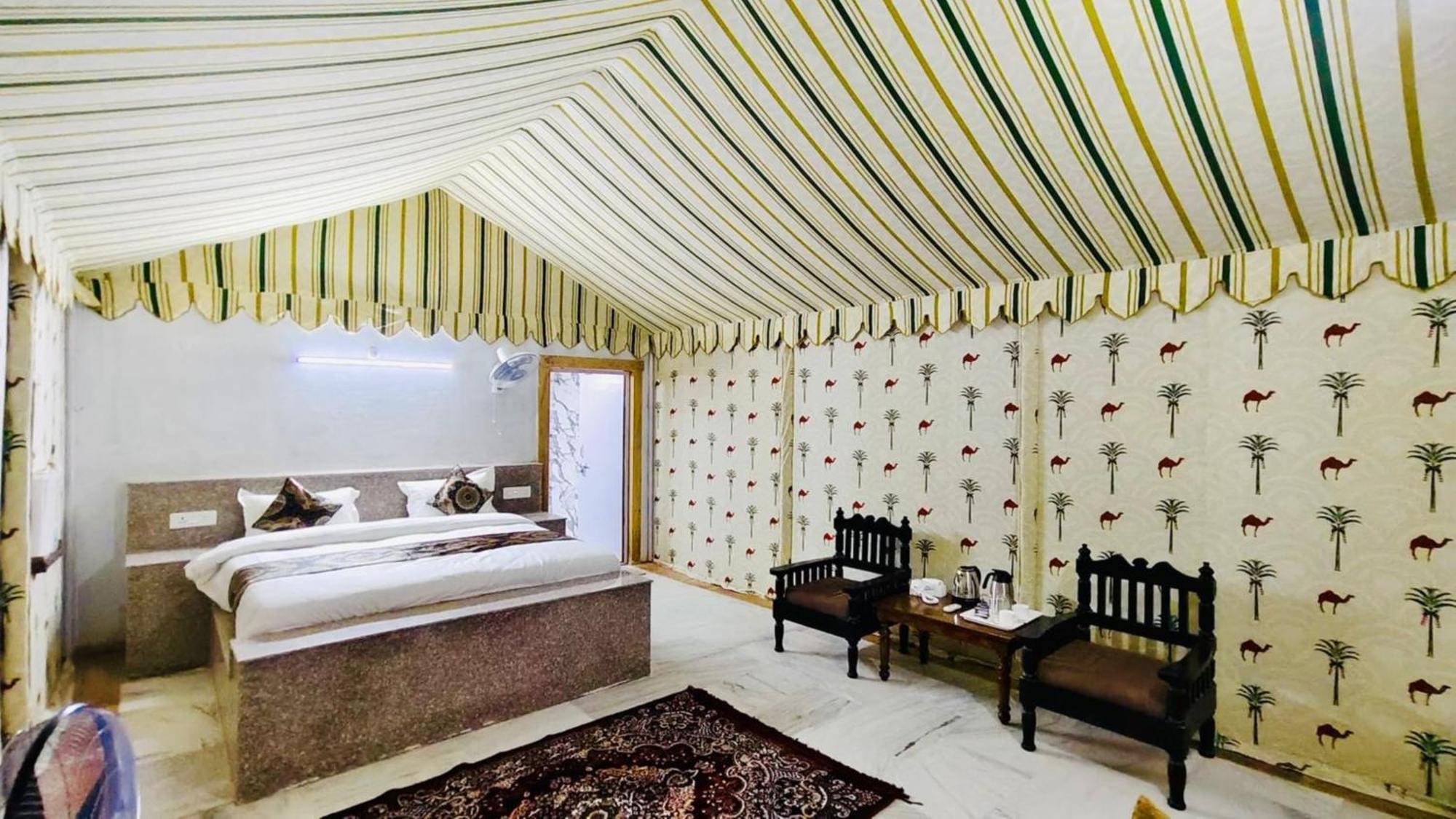 Jaisalmer Sand Dunes Luxury Camp And Resort ภายนอก รูปภาพ