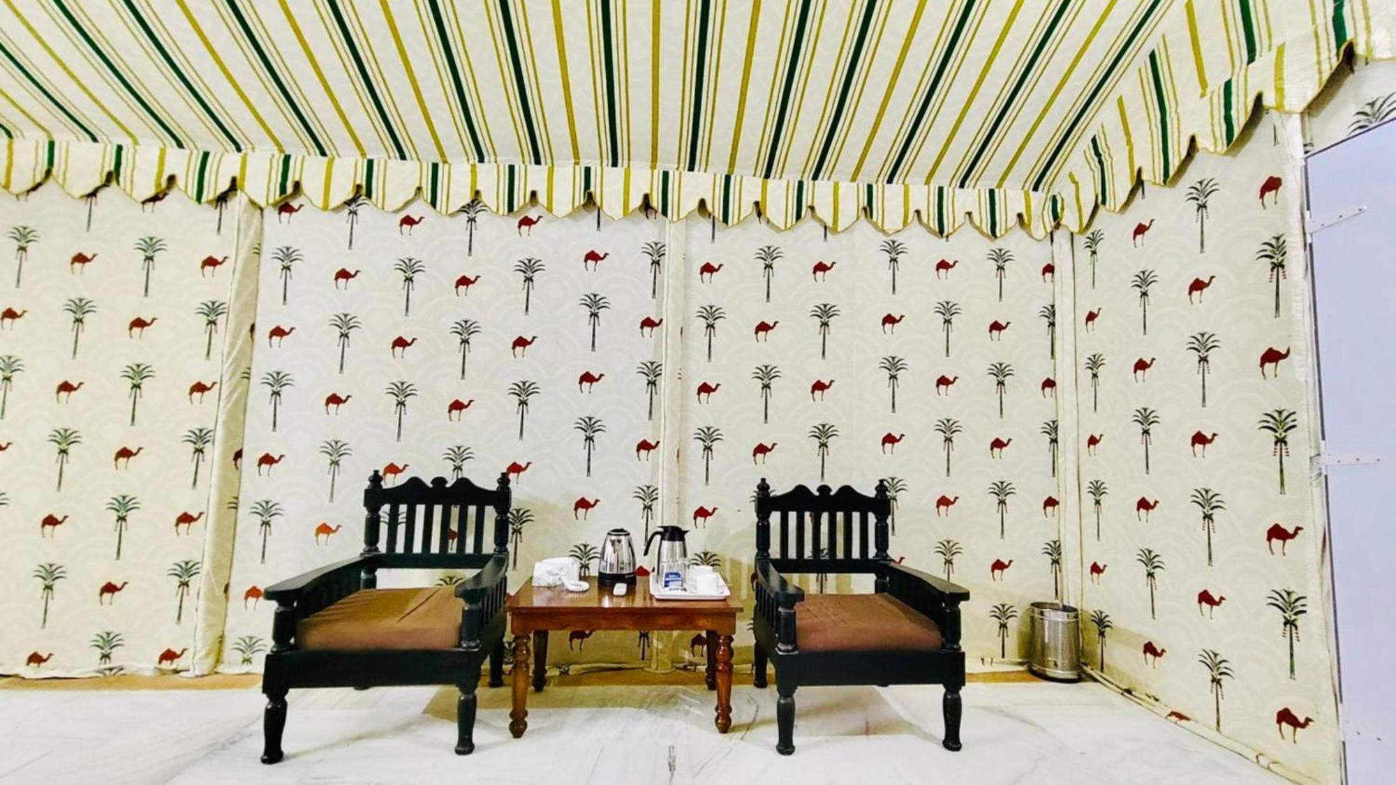 Jaisalmer Sand Dunes Luxury Camp And Resort ภายนอก รูปภาพ