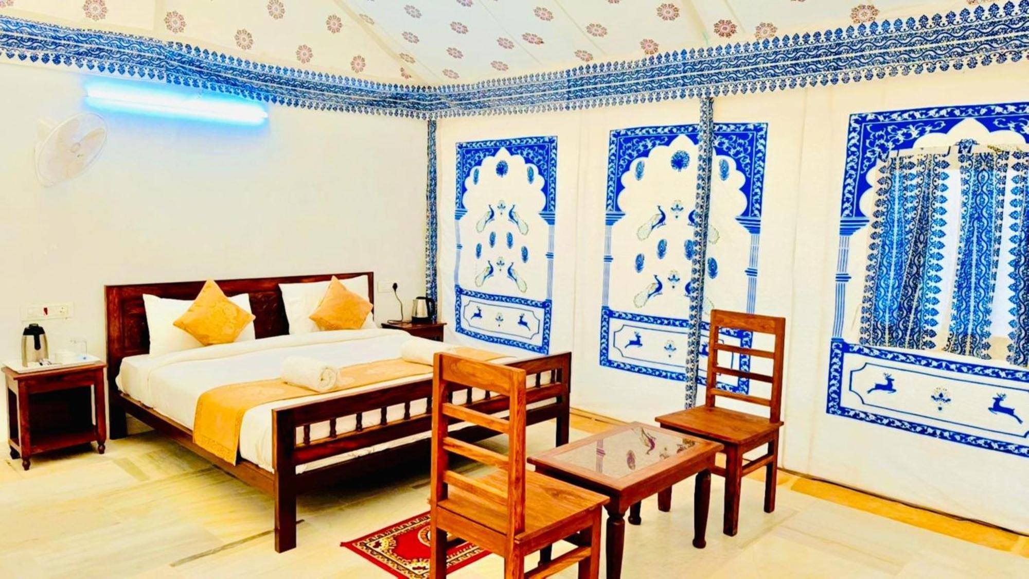 Jaisalmer Sand Dunes Luxury Camp And Resort ภายนอก รูปภาพ