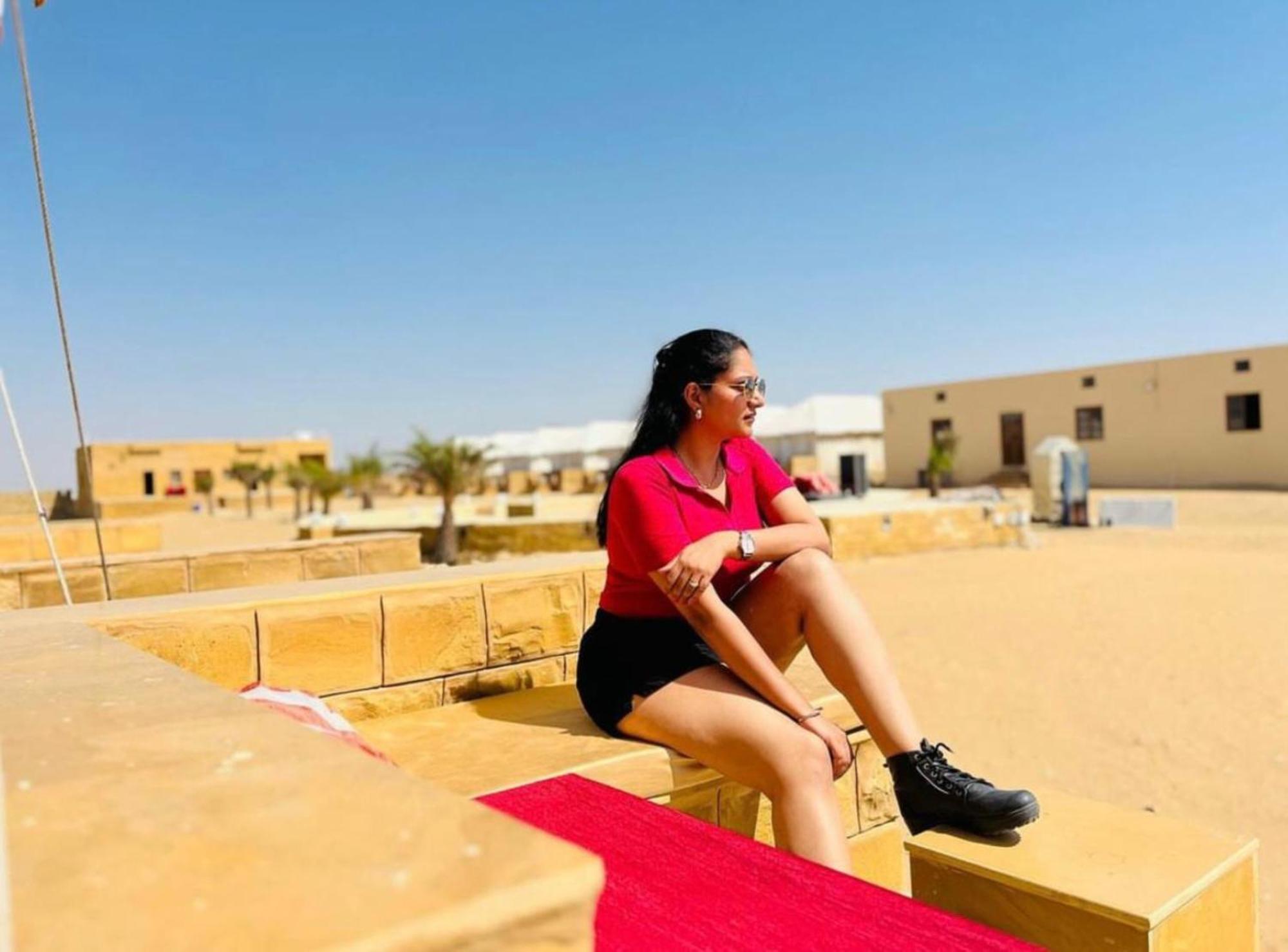 Jaisalmer Sand Dunes Luxury Camp And Resort ภายนอก รูปภาพ