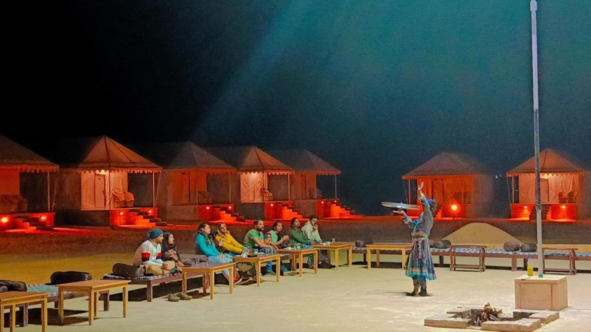 Jaisalmer Sand Dunes Luxury Camp And Resort ภายนอก รูปภาพ