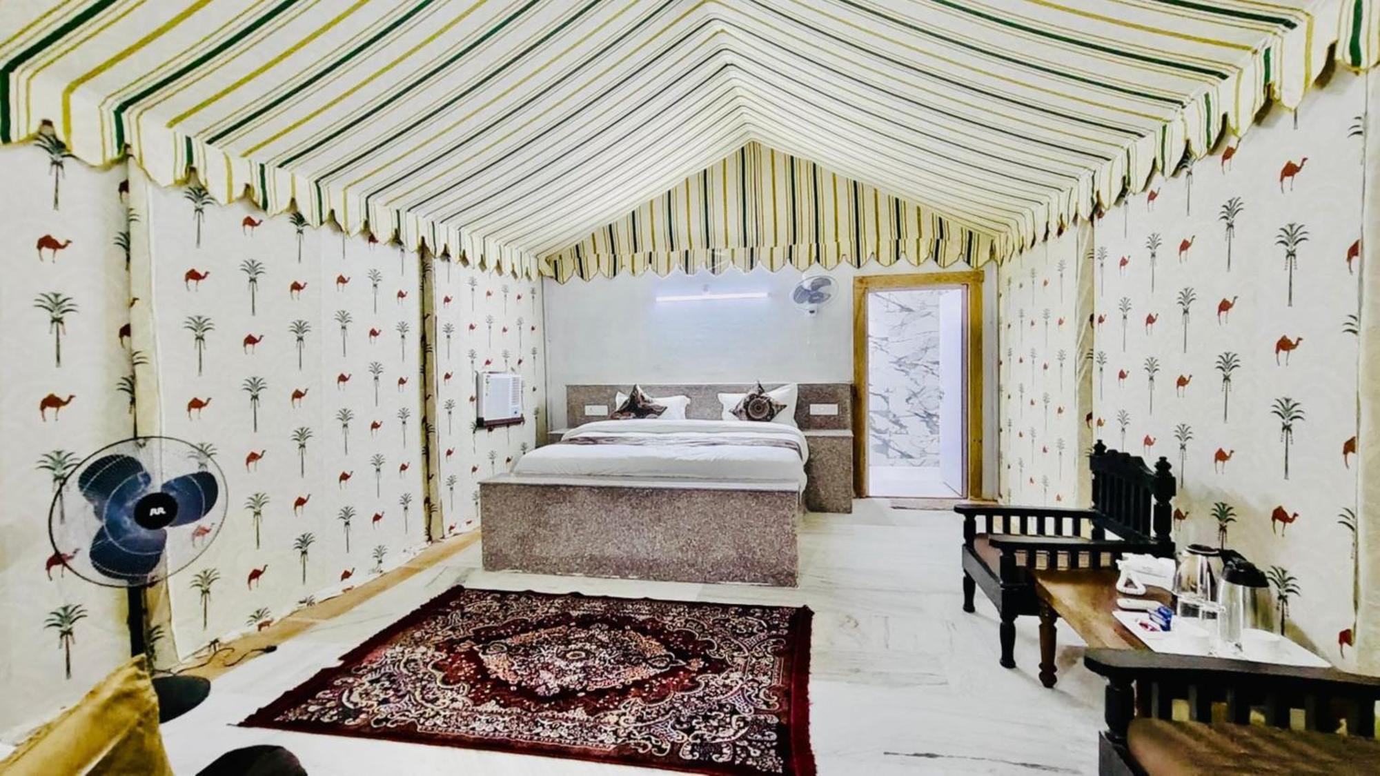Jaisalmer Sand Dunes Luxury Camp And Resort ภายนอก รูปภาพ