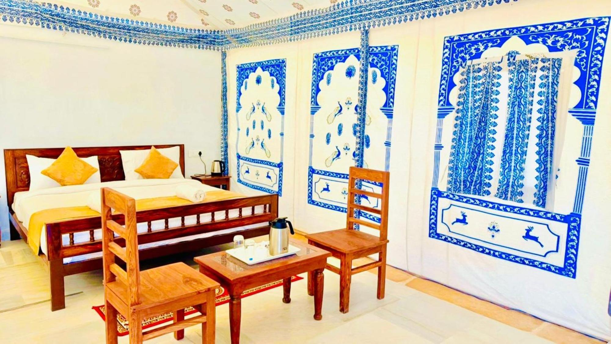 Jaisalmer Sand Dunes Luxury Camp And Resort ภายนอก รูปภาพ