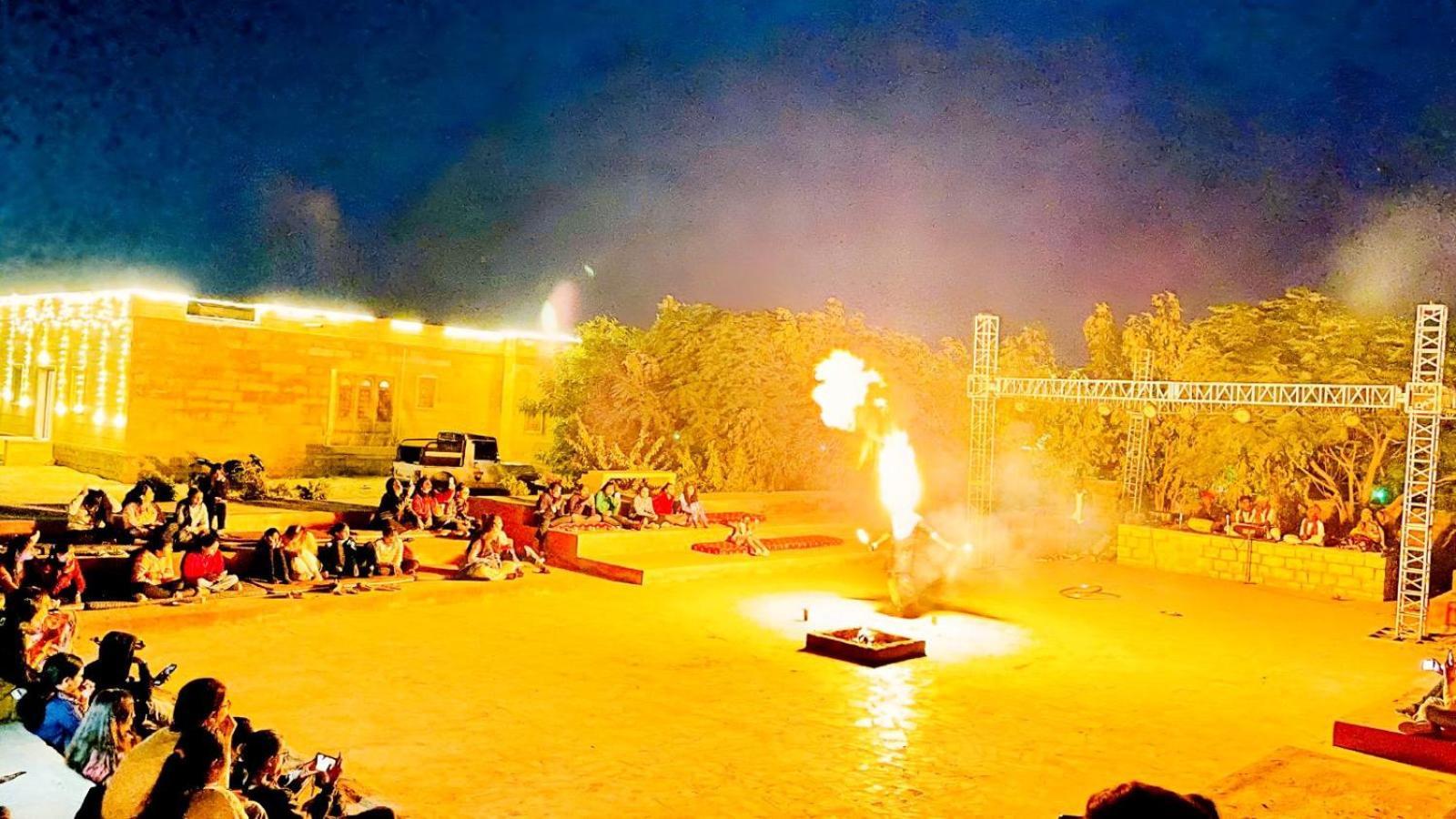 Jaisalmer Sand Dunes Luxury Camp And Resort ภายนอก รูปภาพ