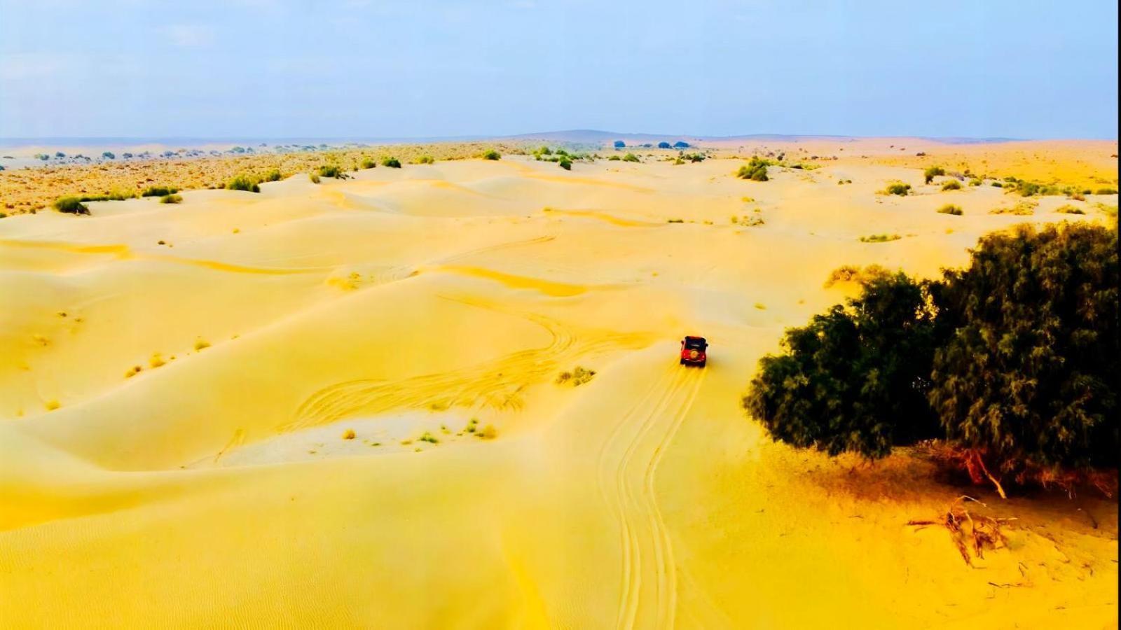Jaisalmer Sand Dunes Luxury Camp And Resort ภายนอก รูปภาพ