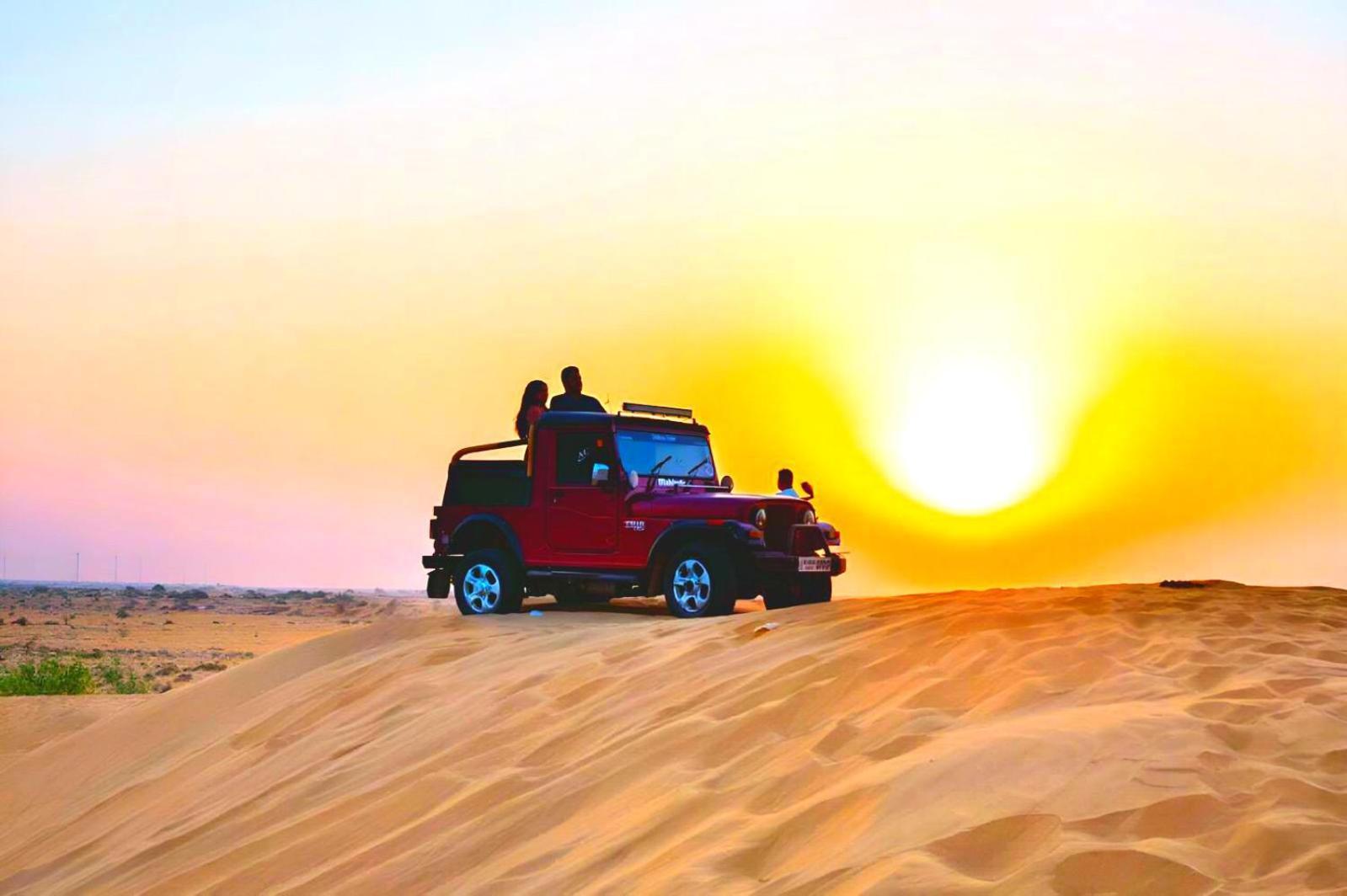 Jaisalmer Sand Dunes Luxury Camp And Resort ภายนอก รูปภาพ
