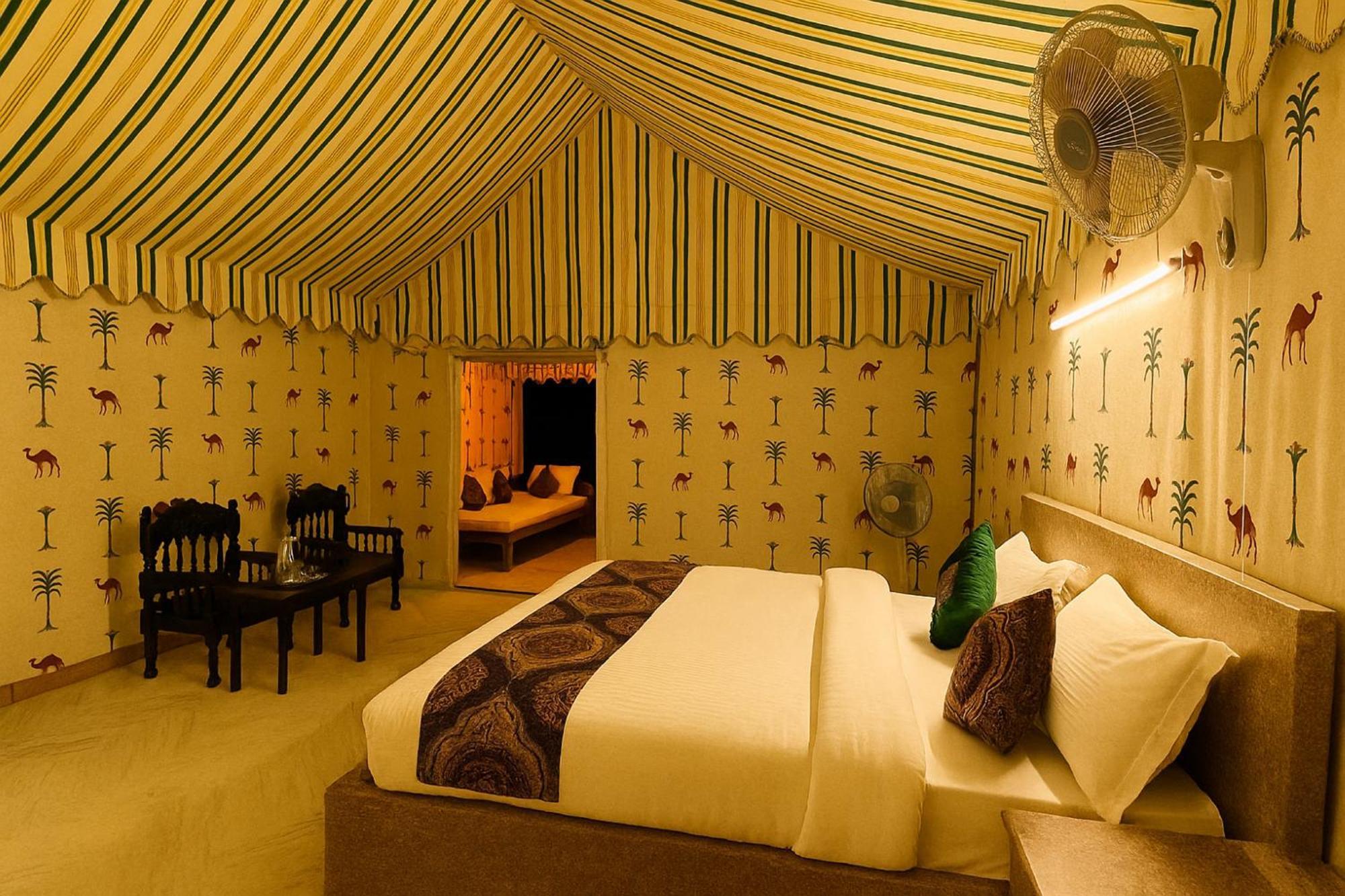 Jaisalmer Sand Dunes Luxury Camp And Resort ภายนอก รูปภาพ